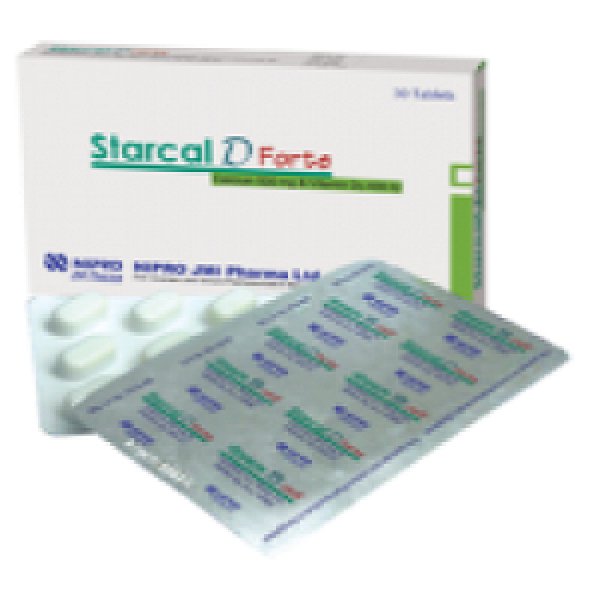 Starcal D Forte Tab, 1 strip Starcal D Forte Tab, 1 strip