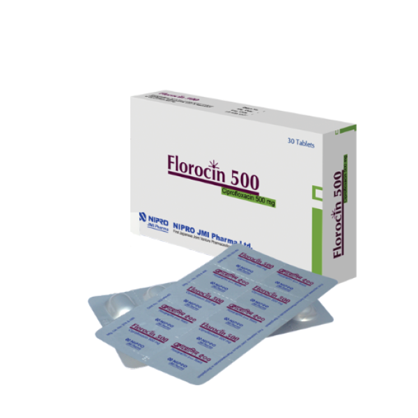 Florocin 500 mg Tablet Florocin 500 mg Tablet