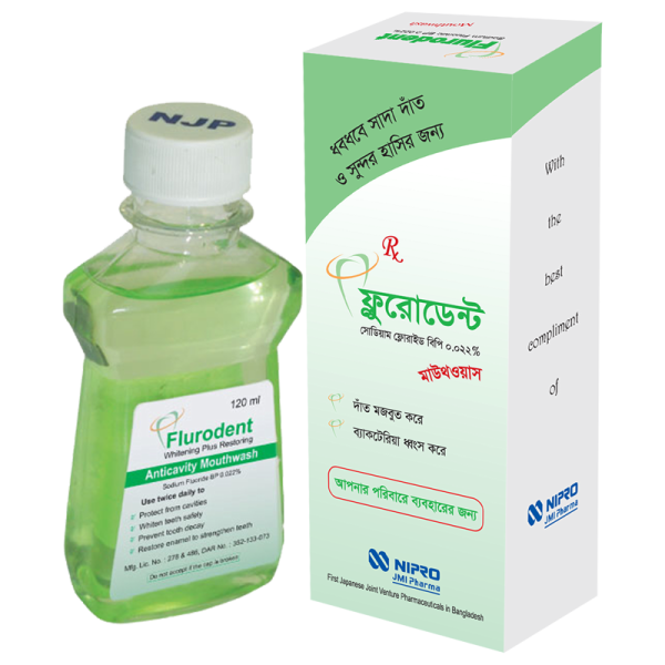 Flurodent 120 ml M-WASH in Bangladesh,Flurodent 120 ml M-WASH price , usage of Flurodent 120 ml M-WASH