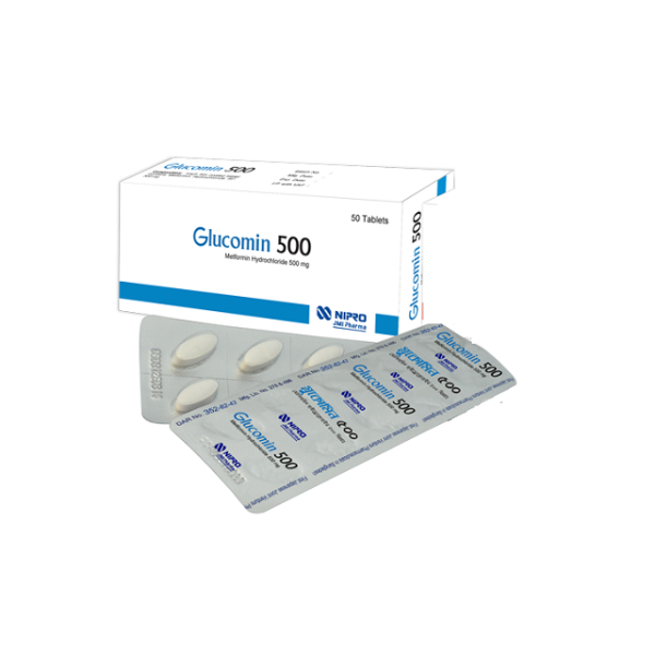 Glucomin 500 mg Tablet, 1 strip in Bangladesh,Glucomin 500 mg Tablet, 1 strip price,usage of Glucomin 500 mg Tablet, 1 strip