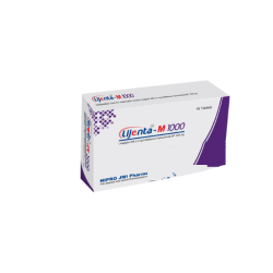 Lijenta-M 2.5 mg+1000 mgTablet, 1 strip