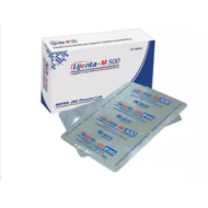Lijenta-M 500 Tab, 1 strip