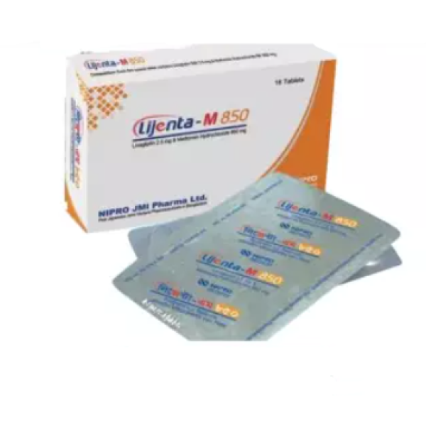 Lijenta-M 850 Tab, 1 strip in Bangladesh,Lijenta-M 850 Tab, 1 strip price , usage of Lijenta-M 850 Tab, 1 strip