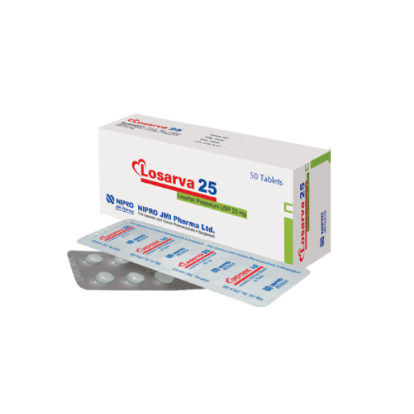 Losarva 25 mg Tablet, 1 Strip