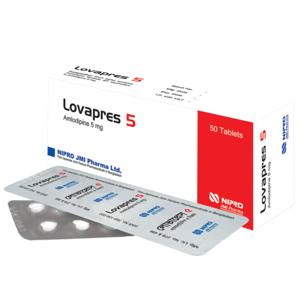 Lovapres 5mg Tablet, 1 Strip