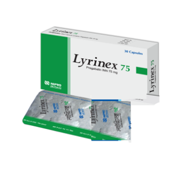 Lyrinex 75 mg Capsule, 1 strip in Bangladesh,Lyrinex 75 mg Capsule, 1 strip price,usage of Lyrinex 75 mg Capsule, 1 strip