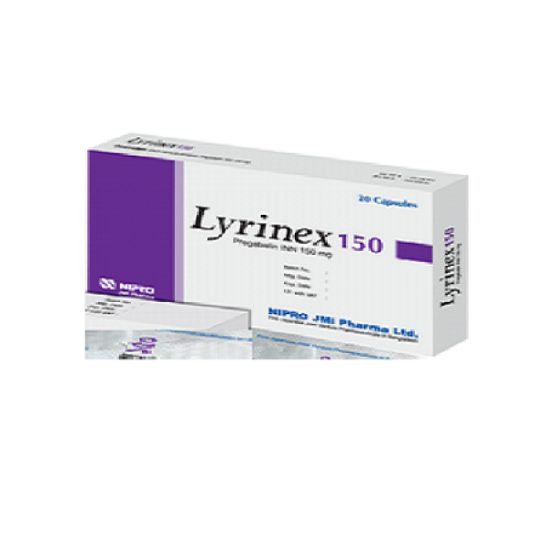 Lyrinex 150 mg Capsule, 1 strip