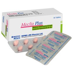 Mecliz Plus 25/50 mg Tablet, 1 strip