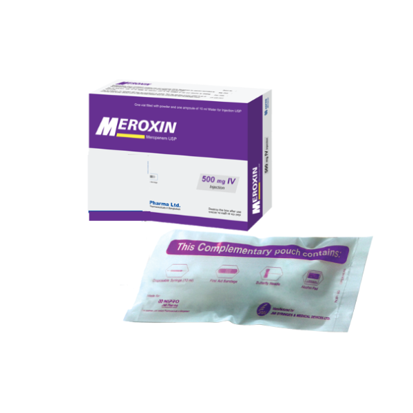 Meroxin 500 mg IV Injection or Infusion in Bangladesh,Meroxin 500 mg IV Injection or Infusion price,usage of Meroxin 500 mg IV Injection or Infusion