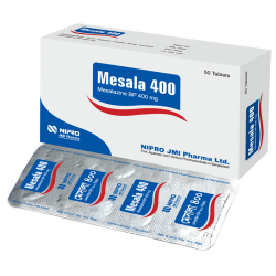 Mesala 400 mg Tablet (Delayed Release), 1 strip
