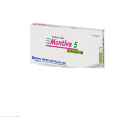 Montiva 5 mg Tablet, 1 strip Montiva 5 mg Tablet, 1 strip