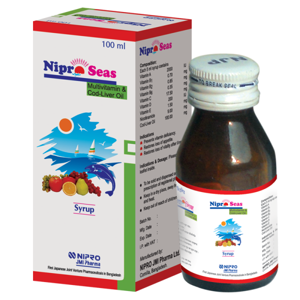 Nipro Seas Syp 100 ml in Bangladesh,Nipro Seas Syp 100 ml price , usage of Nipro Seas Syp 100 ml