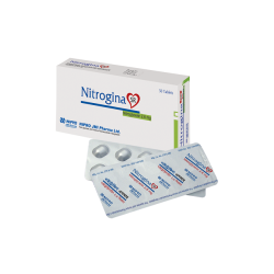 Nitrogina SR 2.6 mg Tablet, 1 Strip