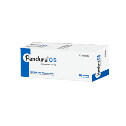 Pandura 0.5 mg Tablet, 1 strip