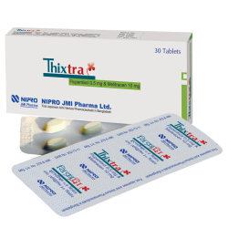 Thixtra 0.5 mg+10 mg Tablet, 1 strip