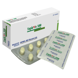 Toplevo 500 mg Tablet, 1 Strip