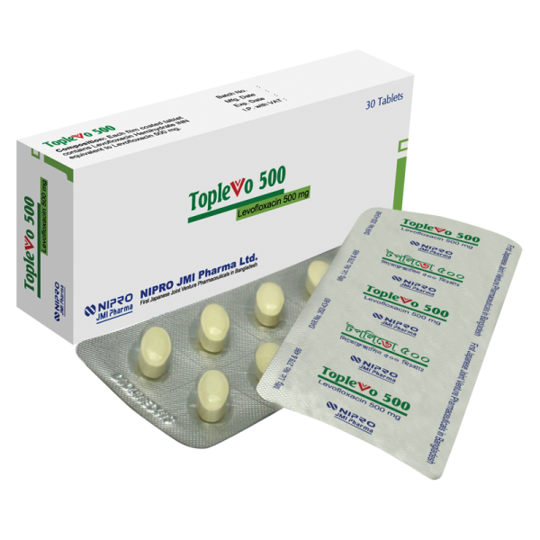 Toplevo 500 mg Tablet, 1 Strip