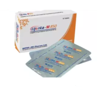 Lijenta-M 850 Tab, 1 strip
