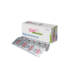 Visnil 50 mg Tablet, 1 strip