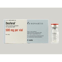 Desferal 500 mg/vial Injection Desferal 500 mg/vial Injection