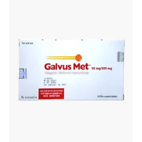 Galvus Met 50/500 in Bangladesh,Galvus Met 50/500 price , usage of Galvus Met 50/500