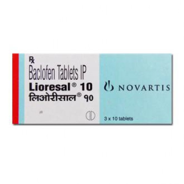 Lioresal 10 mg Tablet