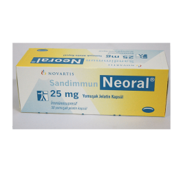 Neoral 25 mg cap Neoral 25 mg cap