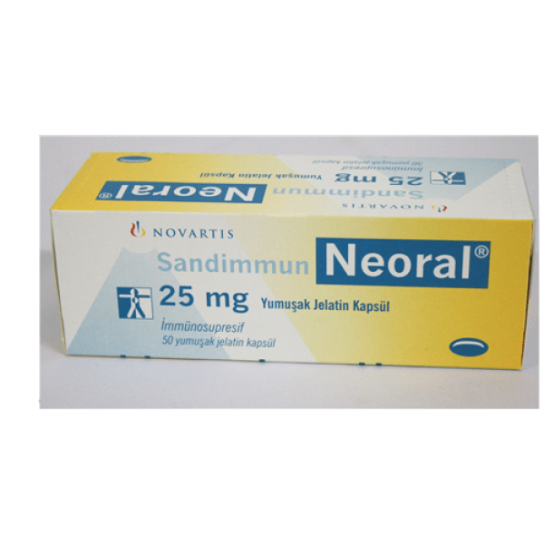Neoral 25 mg cap