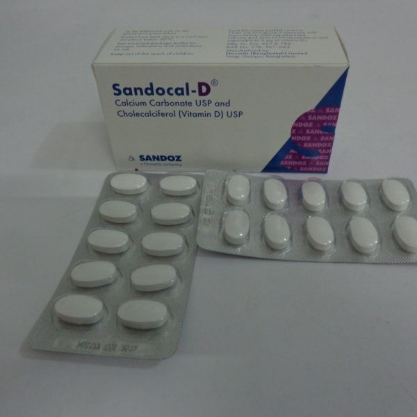 Sandocal D Tab in Bangladesh,Sandocal D Tab price , usage of Sandocal D Tab