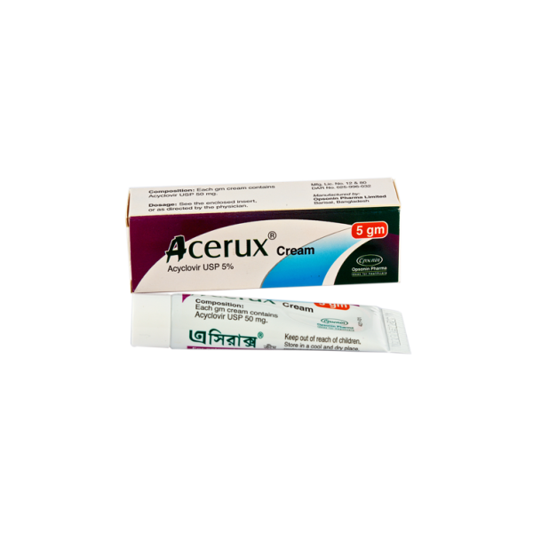 Acerux Cream 5gm in Bangladesh,Acerux Cream 5gm price , usage of Acerux Cream 5gm