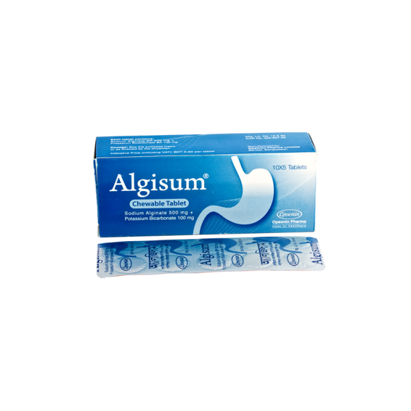 Algisum Tab in Bangladesh,Algisum Tab price , usage of Algisum Tab