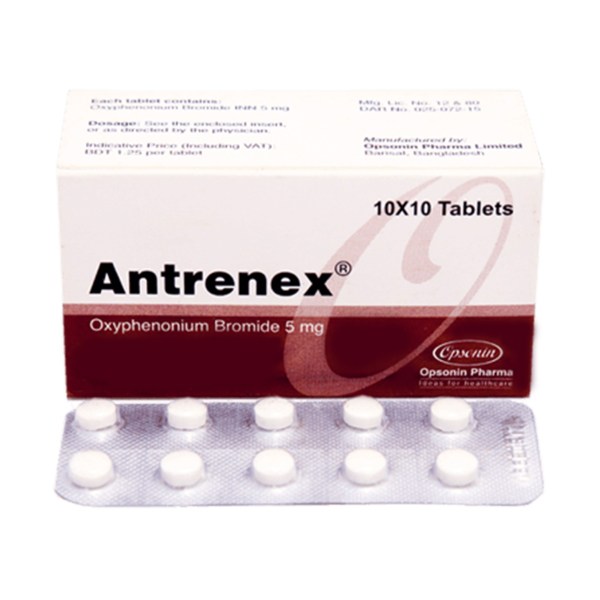 Antrenex 5 mg tab in Bangladesh,Antrenex 5 mg tab price , usage of Antrenex 5 mg tab