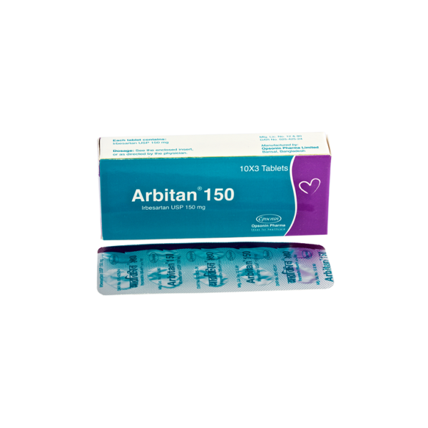 Arbitan 150 mg Tablet in Bangladesh,Arbitan 150 mg Tablet price , usage of Arbitan 150 mg Tablet,