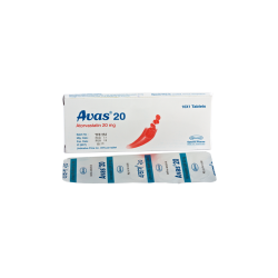 Avas 20 mg tab Avas 20 mg tab