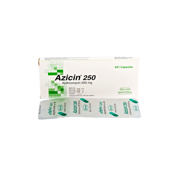Azicin 250 Cap Azicin 250 Cap