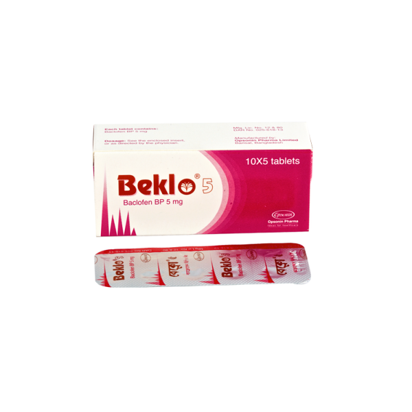 Beklo 5 mg tab in Bangladesh,Beklo 5 mg tab price , usage of Beklo 5 mg tab