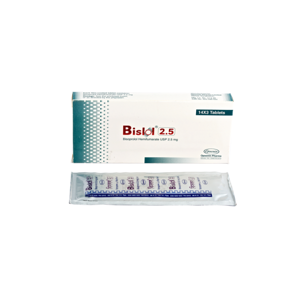Bislol 2.5 mg tab in Bangladesh,Bislol 2.5 mg tab price , usage of Bislol 2.5 mg tab