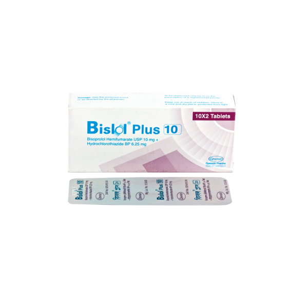 Bislol Plus 10 mg tab in Bangladesh,Bislol Plus 10 mg tab price , usage of Bislol Plus 10 mg tab