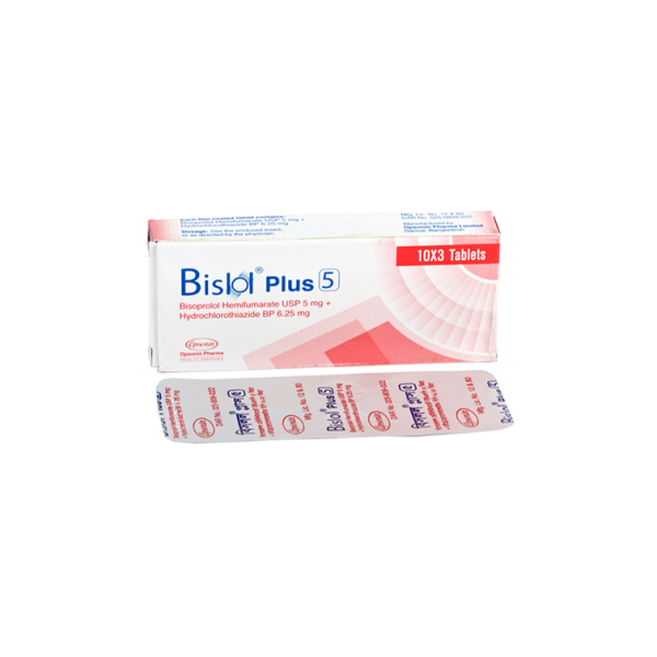 Bislol Plus 5 mg tab in Bangladesh,Bislol Plus 5 mg tab price , usage of Bislol Plus 5 mg tab