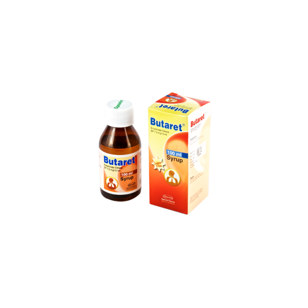 Butaret 100ml Syrup in Bangladesh,Butaret 100ml Syrup price , usage of Butaret 100ml Syrup