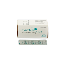 Cardex (Tab) 3.125mg/tablet