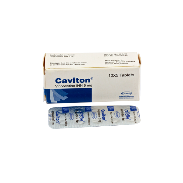 Caviton 5 mg tab in Bangladesh,Caviton 5 mg tab price , usage of Caviton 5 mg tab