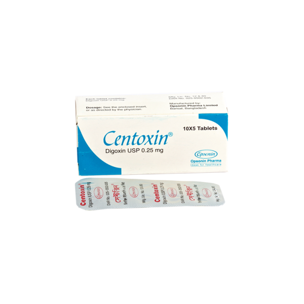 Centoxin 0.25 mg tab in Bangladesh,Centoxin 0.25 mg tab price , usage of Centoxin 0.25 mg tab