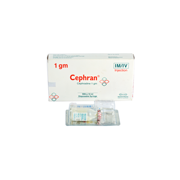 Cephran 1 gm IM/IV Injection