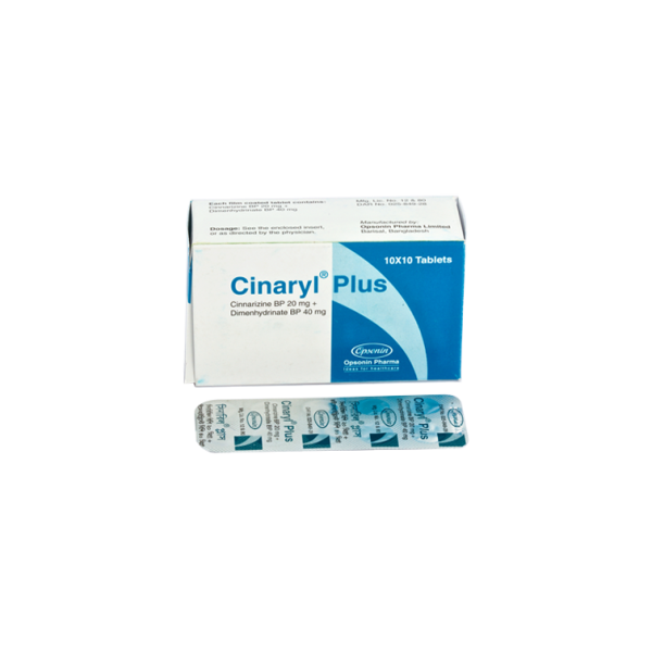 Cinaryl Plus in Bangladesh,Cinaryl Plus price , usage of Cinaryl Plus
