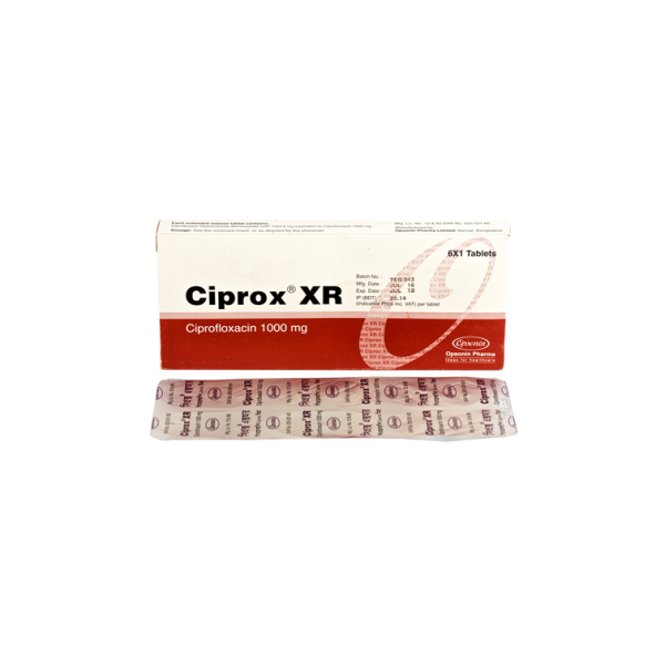 Ciprox XR 1 gm in Bangladesh,Ciprox XR 1 gm price , usage of Ciprox XR 1 gm