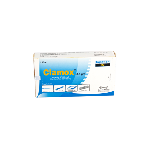 Clamox500 mg Injection in Bangladesh,Clamox 500 mg Injection  price , usage of Clamox 500 mg Injection