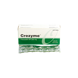 Crezyme 325 mg tab