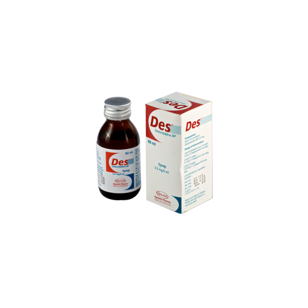 Des 60 ml Syrup Des 60 ml Syrup