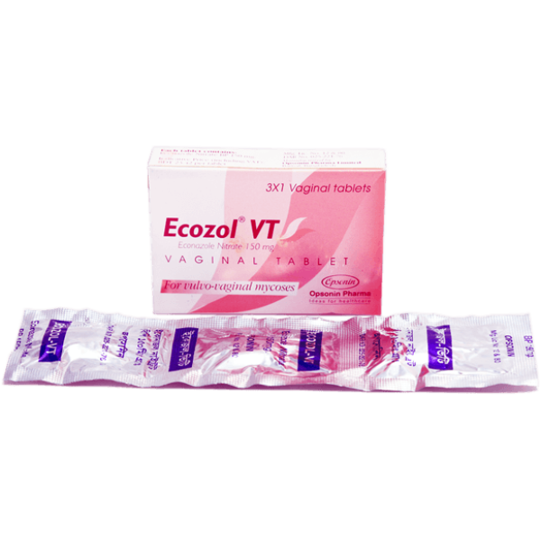 Ecozol VT 150 mg Vaginal Tablet Bangladesh,Ecozol VT 150 mg Vaginal Tablet, usage of Ecozol VT 150 mg Vaginal Tablet,